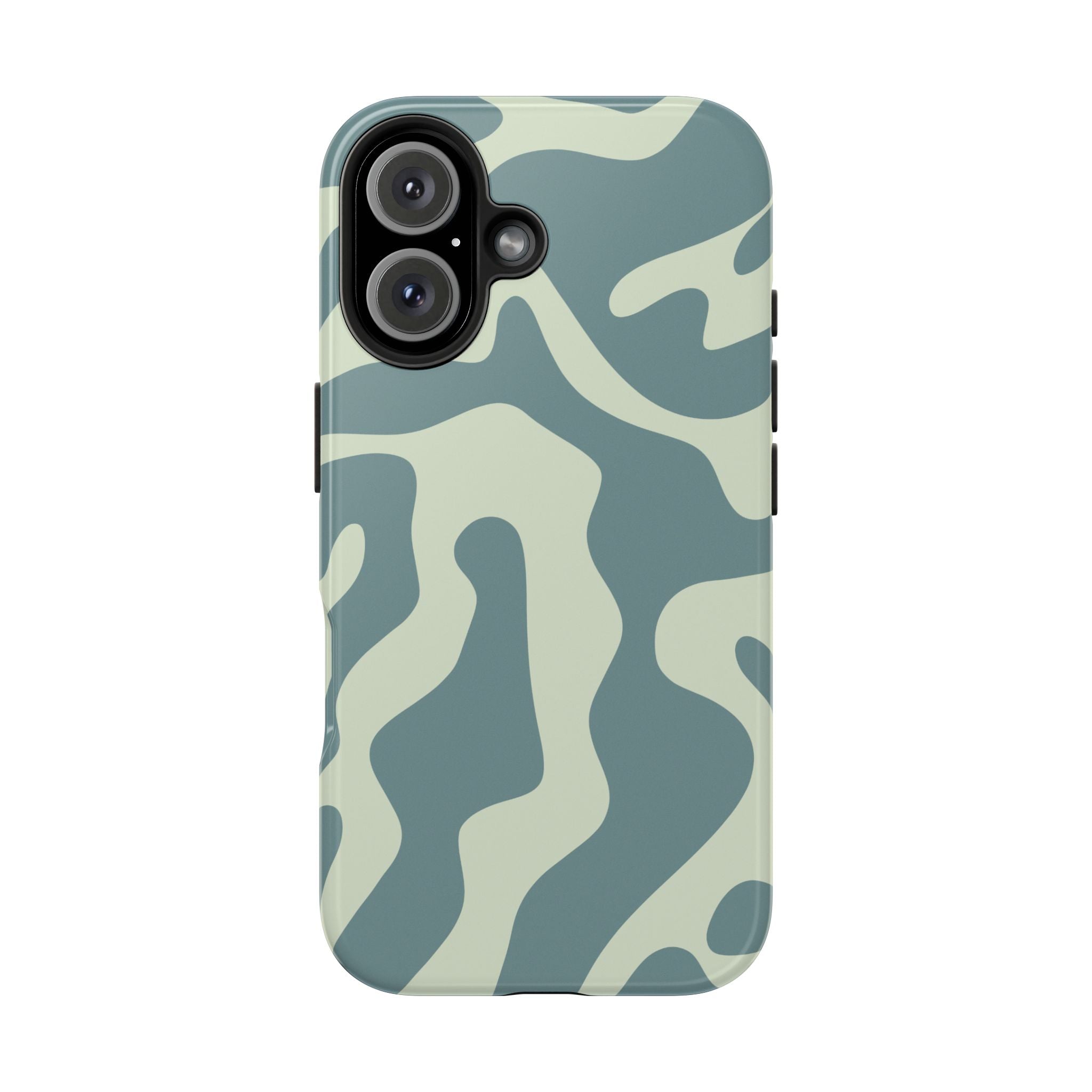 Blue Drift | Soft Blue Camo Phone Case