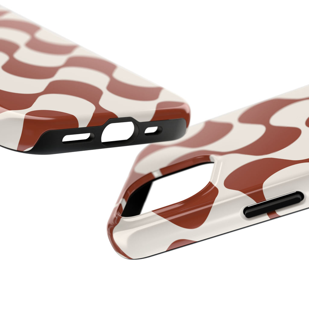Terra Flow | Rust Abstract Mod Tough Phone Case