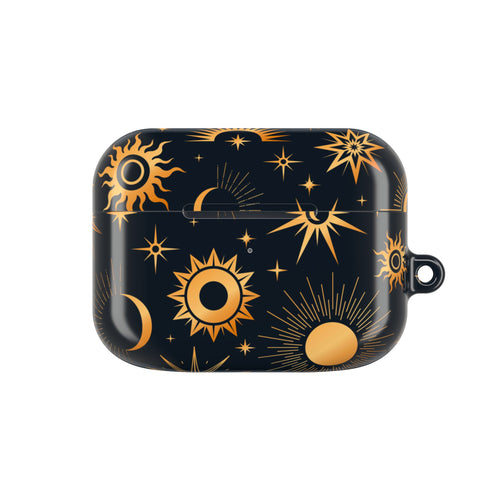 Golden Eclipse AirPods Case by Gift Therapy