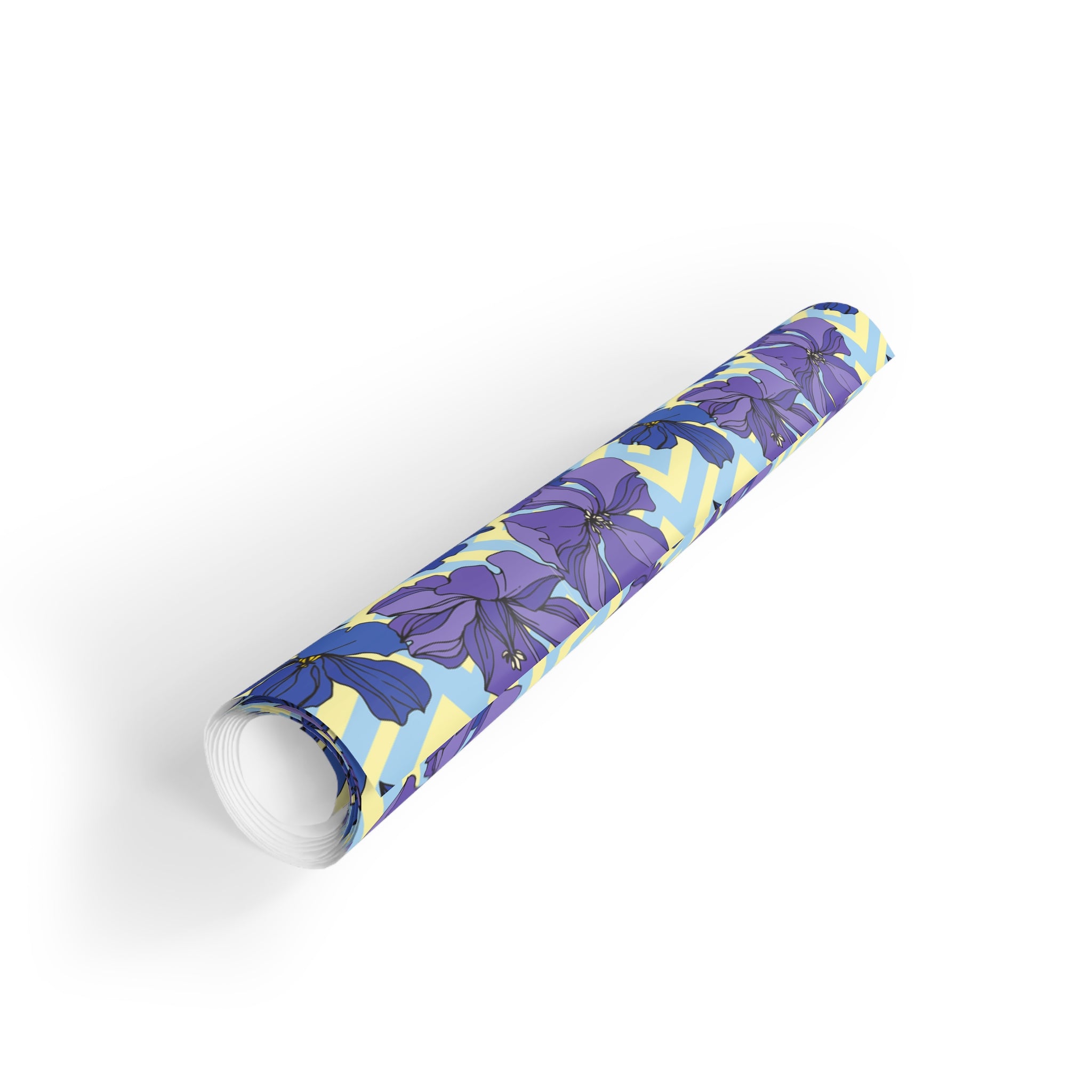 Bluebell Bloom | Blue Botanical Floral Wrapping Paper