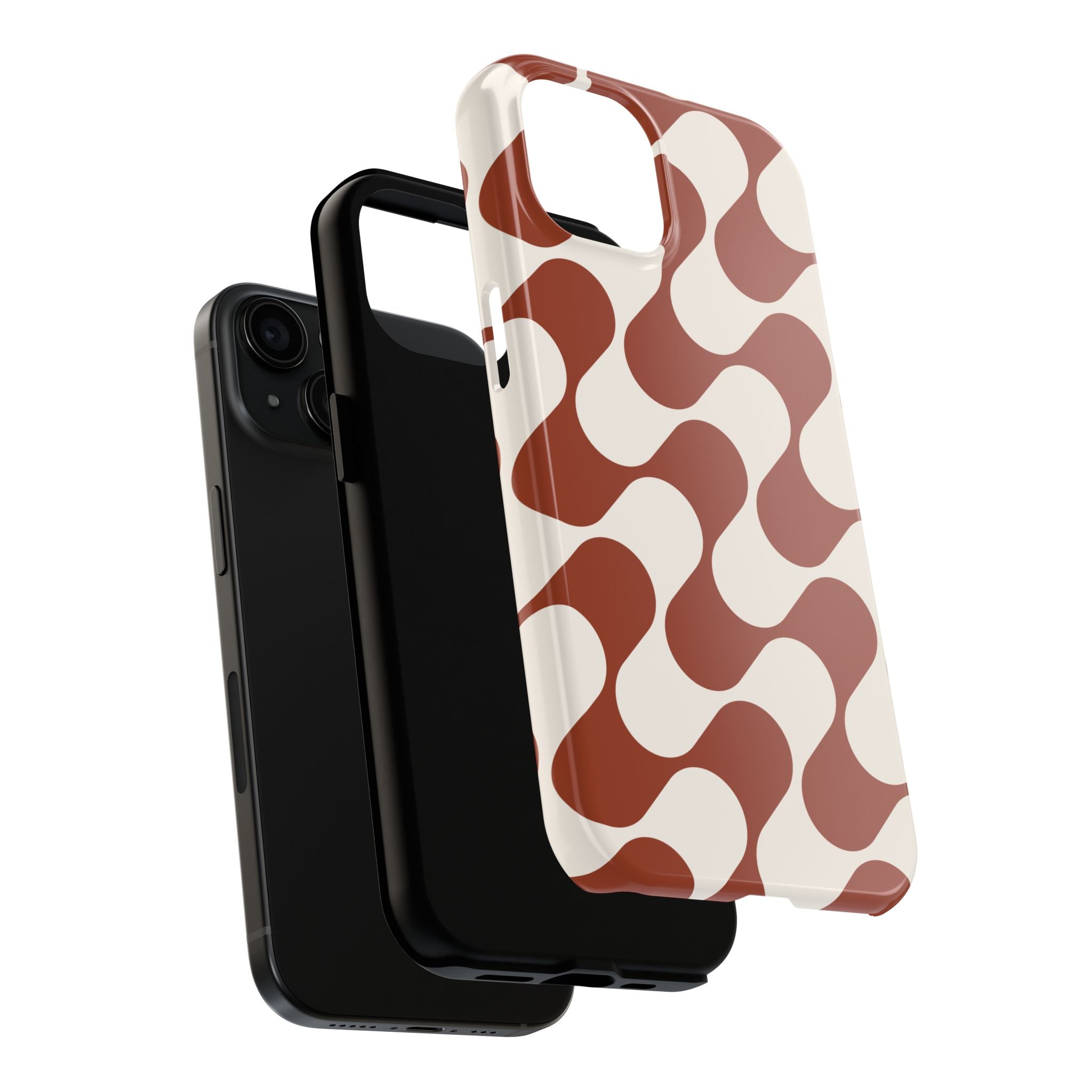 Terra Flow | Rust Abstract Mod Tough Phone Case