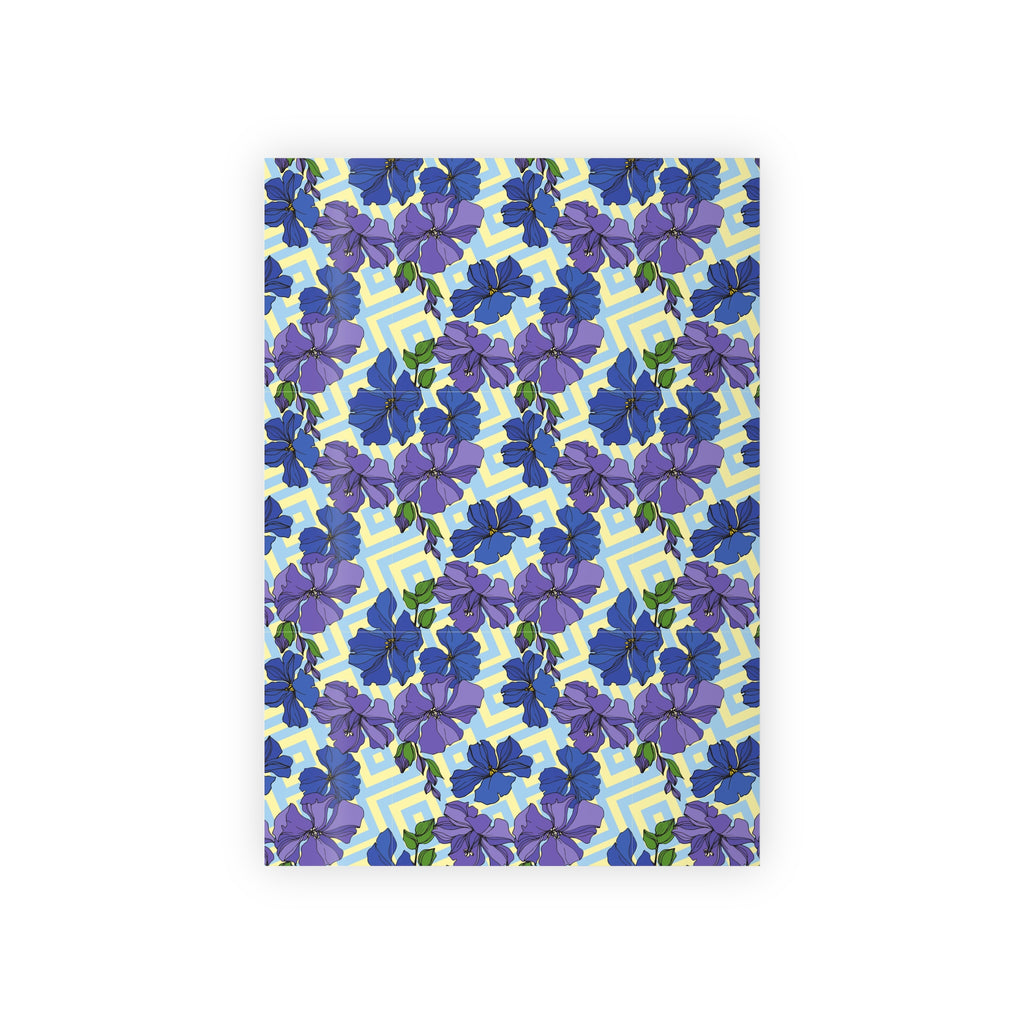 Bluebell Bloom | Blue Botanical Floral Wrapping Paper