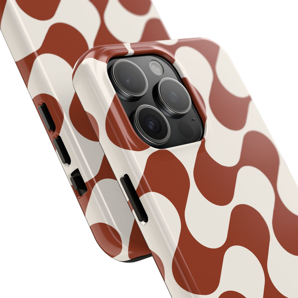 Terra Flow | Rust Abstract Mod Tough Phone Case