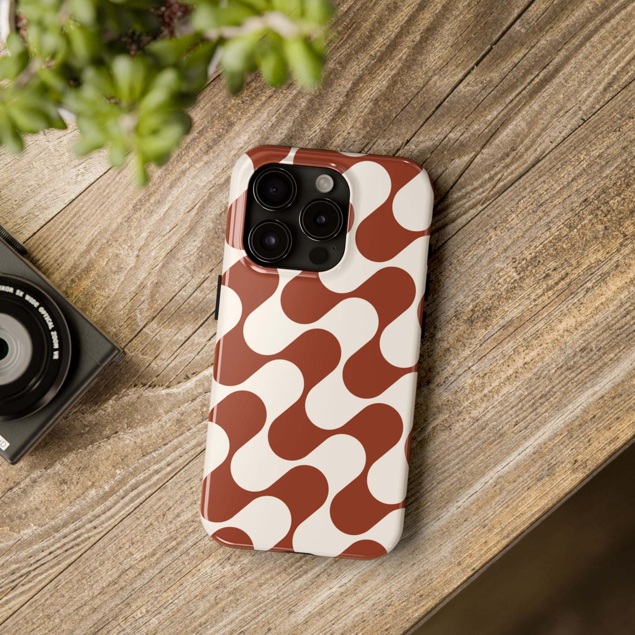 Terra Flow | Rust Abstract Mod Tough Phone Case