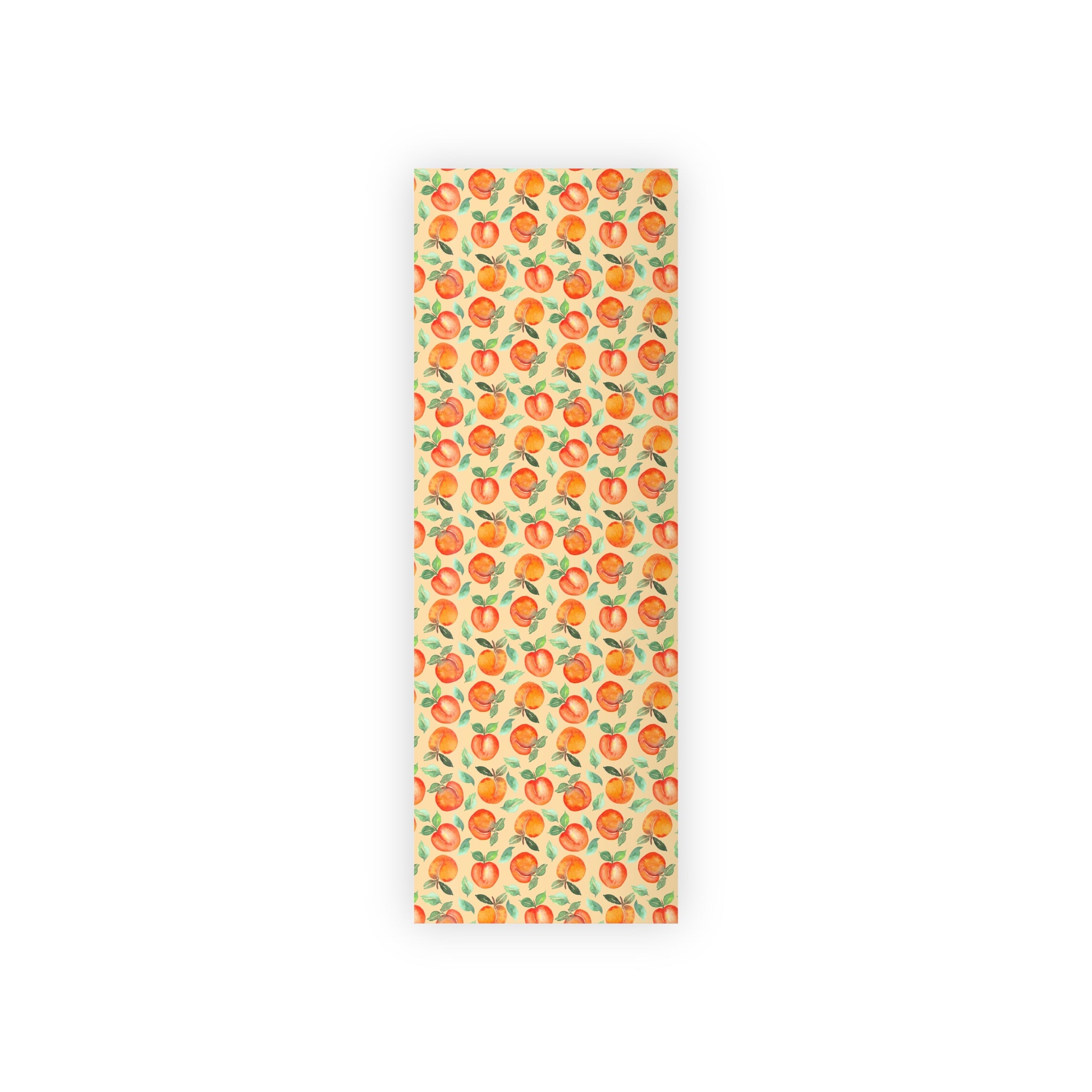 Peach Study | Watercolor Peach Pattern Wrapping Paper