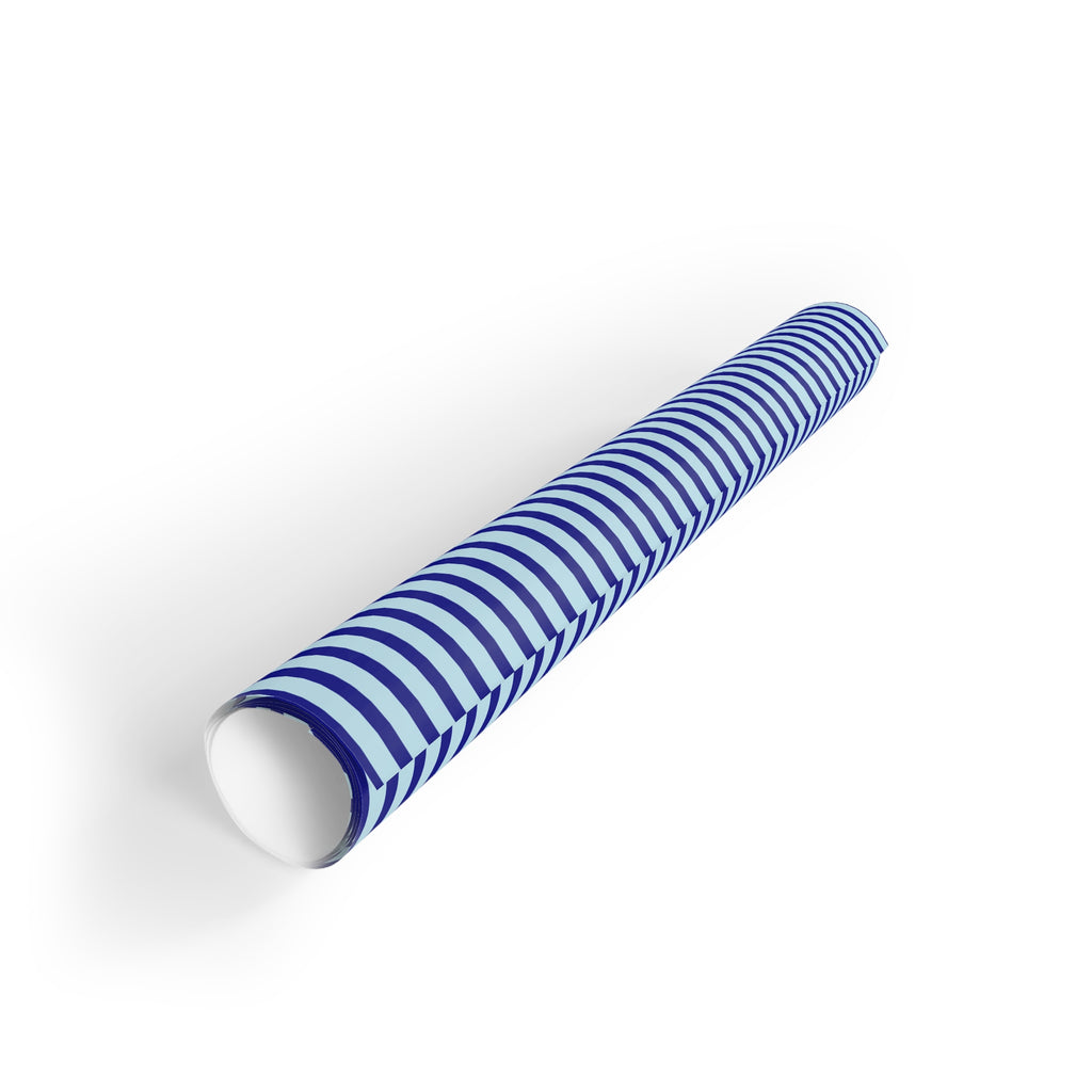 Blue Pinstripe | Wrapping Paper