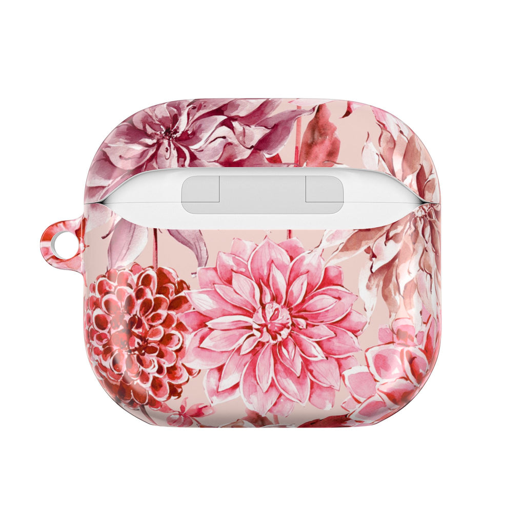Petal Devotion | Blush Dahlia Floral AirPods Case