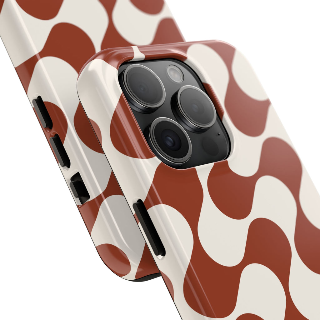 Terra Flow | Rust Abstract Mod Tough Phone Case