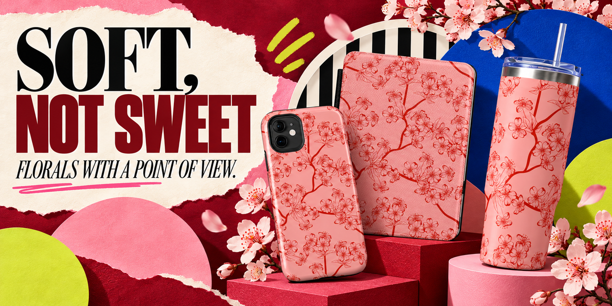 Cherry Blossom Gift Therapy collection editorial hero